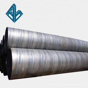 Antikorrosionisolierung Stahlrohrwasserrohrleitung Speziales Spiralschweißrohr